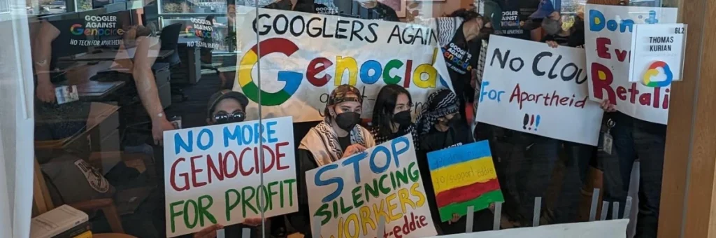 ‘McCarthyism Is Alive and Well’: Google Fires 28 for Protesting Israel Contract